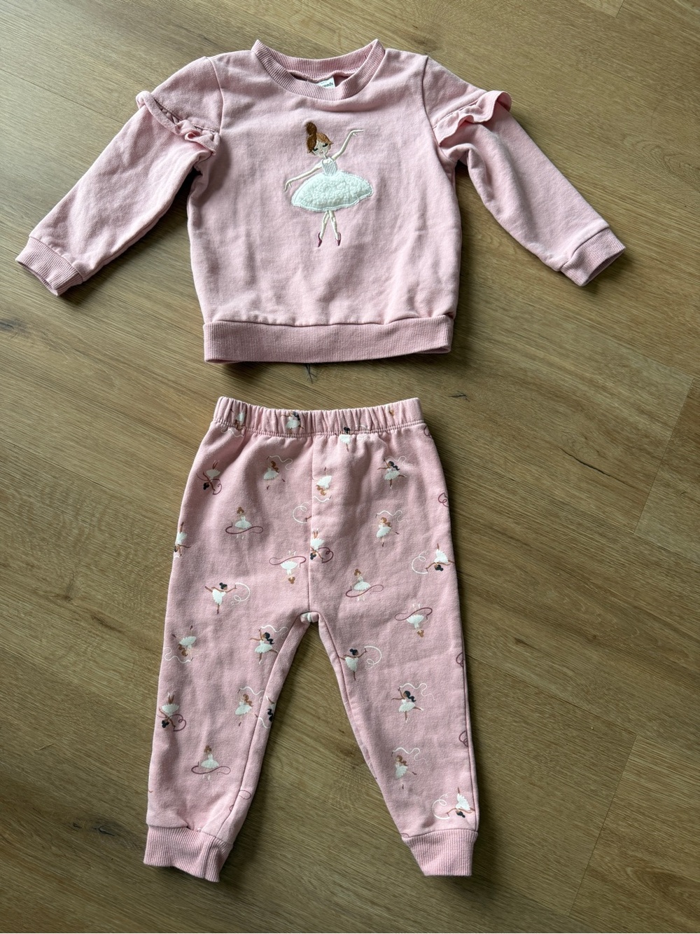 Petit Lem Pink Ballerina Two-Piece Set
